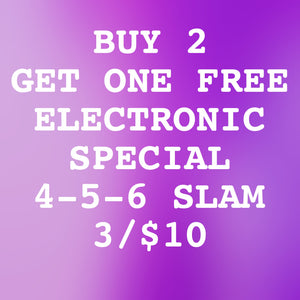 4-5-6 Electronic Special ($10 Buy 2/Get 1 Free)